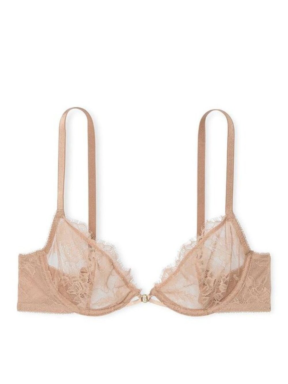 NEW! Victoria’s Secret Very Sexy Rose Lace Unlined Demi Bra 32DDD 50338